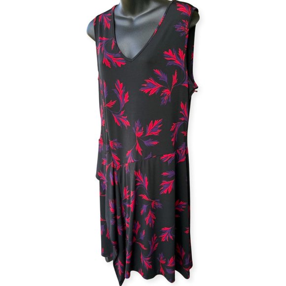 🌸4/$30🌸  Sleeveless Dropwaist Midi Dress with Ruffles - Picture 3 of 11